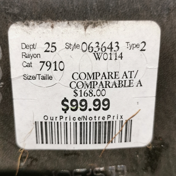 Taupe/gold suede ankle boots - Picture 7 of 7